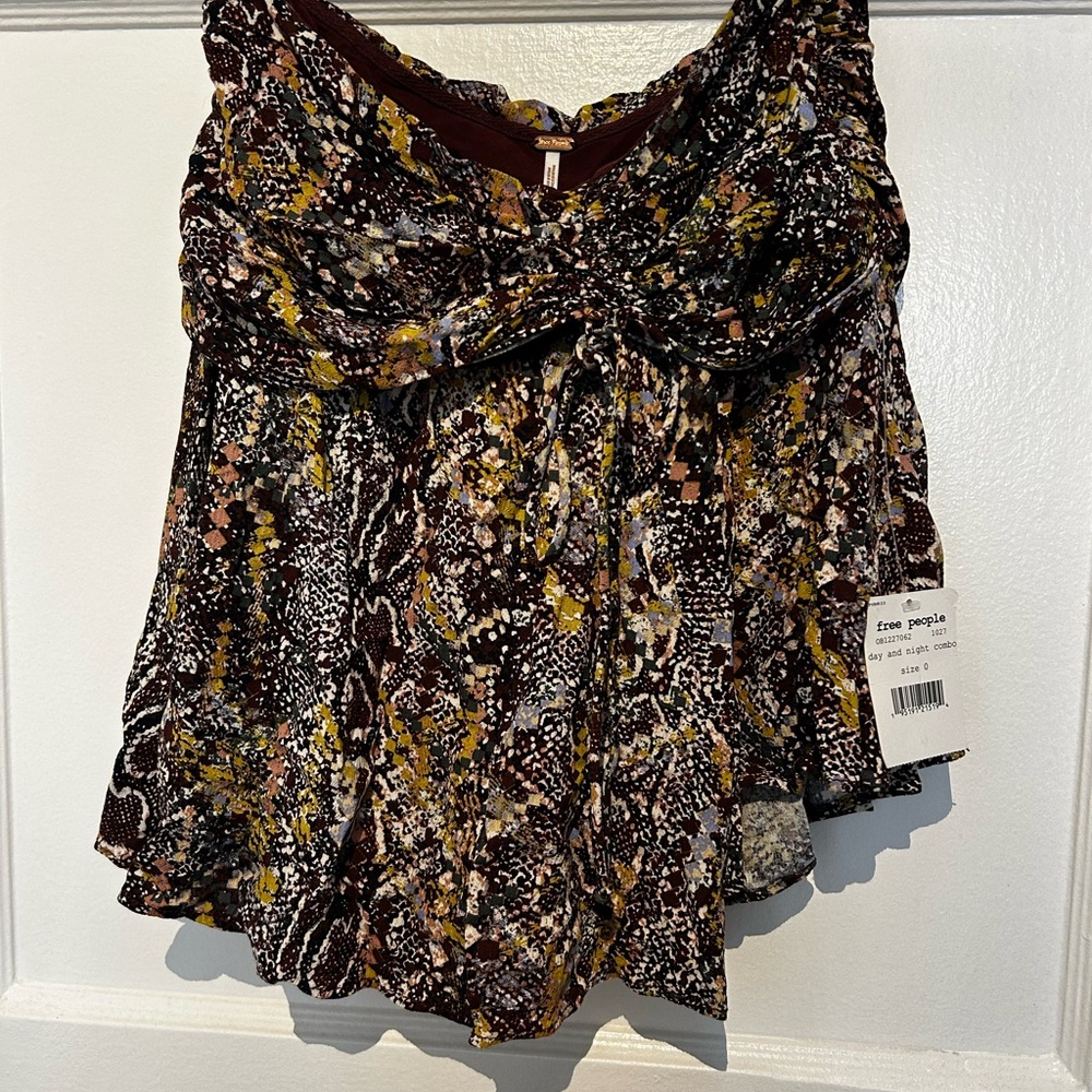 Free People Patterned Top